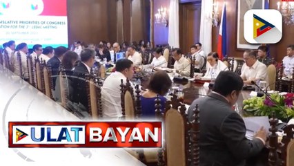 Download Video: Mga mambabatas, tiniyak na maipapasa ang 20 priority bills pagsapit ng Disyembre