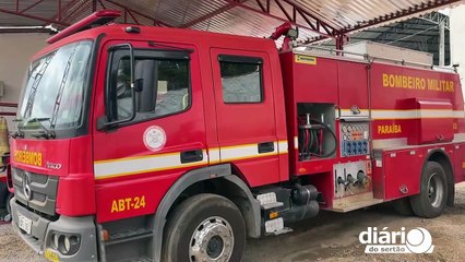 Calor pode provocar queimadas, mas bombeiro de Cajazeiras revela que a maioria é por ação humana