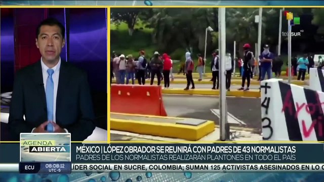 Pdte. mexicano se reunirá con padres de los 43 normalistas de Ayotzinapa