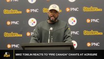 Steelers HC Mike Tomlin Reacts To Fire Canada Chants