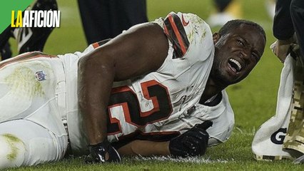 Browns confirma que Nick Chubb se perderá la temporada por lesión en la rodilla