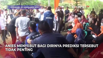 Anies Soal Prediksi Pilpres Dua Poros: Enggak Penting