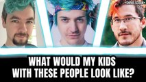 What would my kids look like? | My AI generated kids with Tyler Ninja, Jacksepticeye and Markiplier