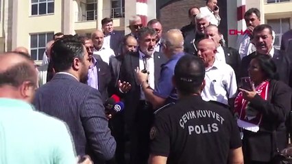 Muhsin Yazıcıoğlu davası sonrası gerginlik! Remzi Çayır ve Yazıcıoğlu'nun ağabeyi polisle tartıştı
