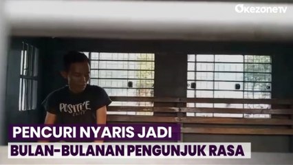 Nekat Curi Helm dan Jaket, Pencuri Nyaris Dipukuli Pengunjuk Rasa