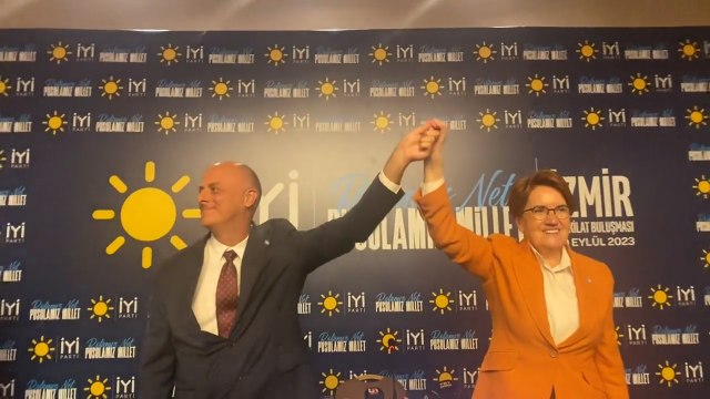 Meral Akşener açıkladı İyi Parti'nin İzmir adayı Ümit Özlale