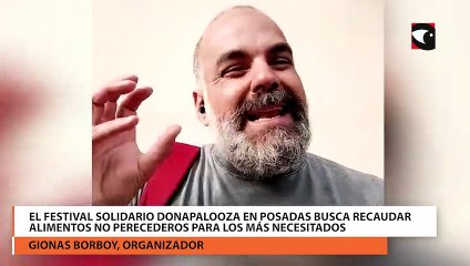 Se viene el primer Festival Solidario Donapalooza “En Posadas hay mucha gente solidaria y este evento busca concentrarla”, aseguraron desde la organización