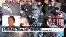 Cessez-le-feu au Haut-Karabakh : début d'un rassemblement à Erevan