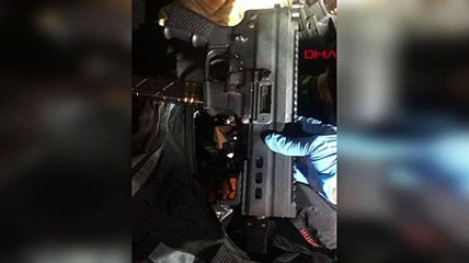 Azeri mafyasına saldırıda suikast silahları ortaya çıktı