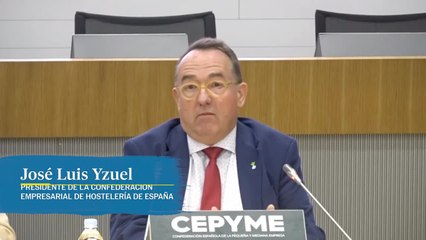 El presidente de los hosteleros: "Toda la vida en la hostelería hemos hecho media jornada, de 12:00 a 00:00, ¿es malo?"