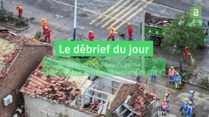 Débrief du 20 septembre 2023