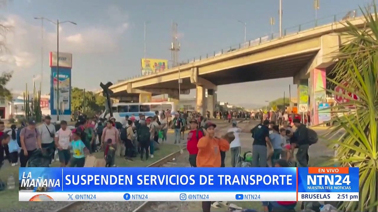 Importante empresa de trenes en México suspende sus servicios para proteger la vida de los migrantes
