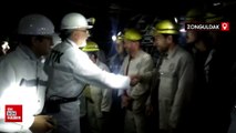 Vedat Işıkhan, bir işçinin hayatını kaybettiği kazanın yaşandığı maden ocağında
