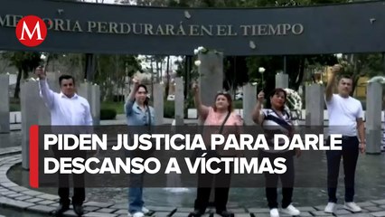 Familiares de víctimas de Rébsamen conmemoran el sismo de 2017