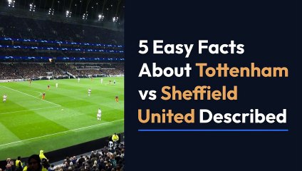 5 Easy Facts About Tottenham vs sheffield united Described