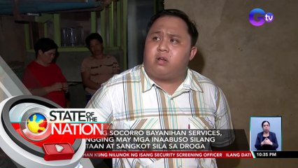 Pinuno ng Socorro Bayanihan Services, itinangging may mga inaabuso silang kabataan at sangkot sila sa droga | SONA