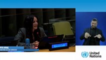 İpek Kıraç BM'de konuştu: Kız çocuklarının ihtiyaçlarını merkeze alarak verdiğimiz kararların dünyayı değiştirecek güçte olduğuna inanıyorum