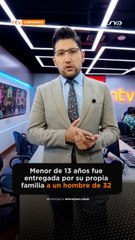 Menor de 13 años convivía con un hombre de 32 y todo con pleno consentimiento de su madre.