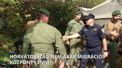 Horvát belügyminiszter: nem leszünk migrációs központ