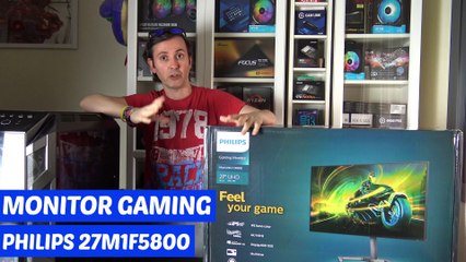 MONITOR GAMING PHILIPS MOMENTUM 27M1F5800 | 4K -144HZ - 1MS - 10 BITS - VRR - HDR600, SE VE DE CINE!