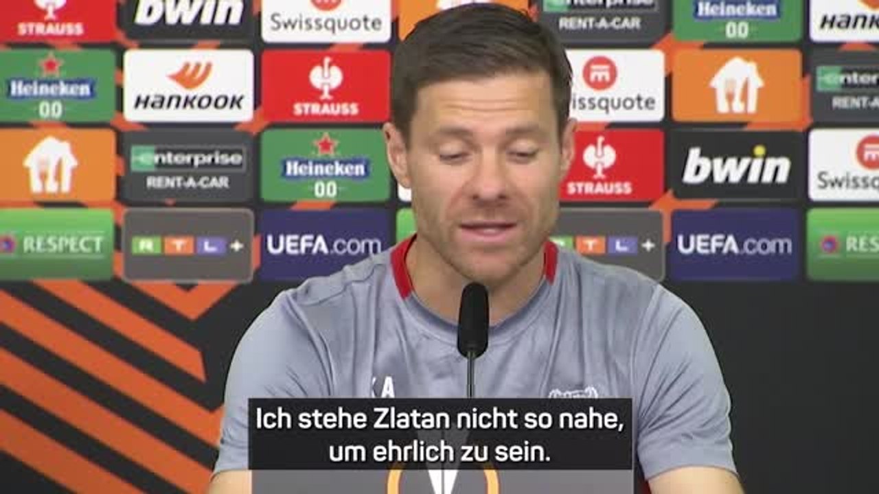 Zlatan als Trainer? Xabi Alonso: 'Wäre großartig'