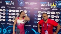 Milli sporcu Buse Tosun Çavuşoğlu, Türkiye'ye olimpiyat kotası kazandırdı
