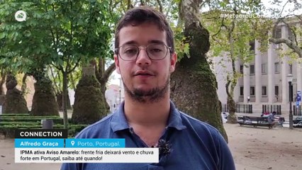 IPMA ativa Aviso Amarelo: frente fria deixará vento e chuva forte em Portugal, saiba até quando!