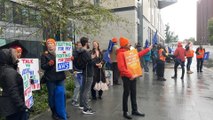 Consultants and junior doctors walk out in pay dispute