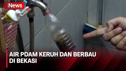 Warga Keluhkan Air PDAM Keruh dan Berbau Akibat Kali Bekasi Tercemar Limbah
