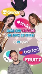 Liga con famosos en Apps de citas