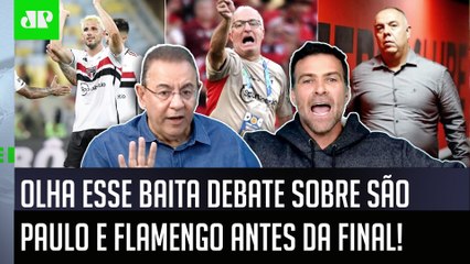 "É ÓBVIO que o Dorival FICOU PU** com ISSO! Cara, ele..." DEBATE FERVE antes de São Paulo x Flamengo