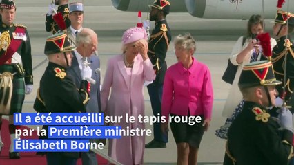 Charles III est arrivé à Paris pour sa première visite d'État en France