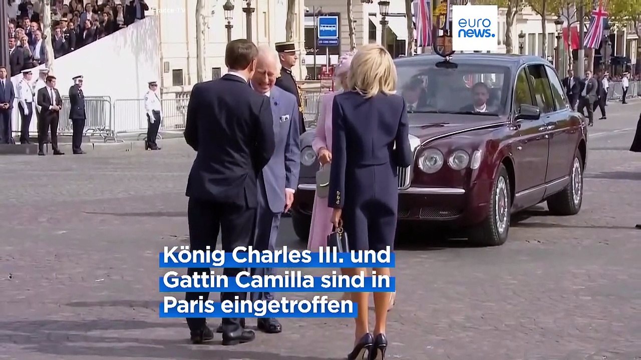Zwei 'Könige' unter sich: Charles III. zu Gast in Frankreich