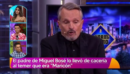 Miguel Bosé hace fuerte declaración sobre su papá tras saber su preferencia sexual