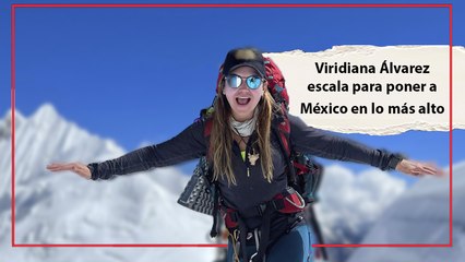 Viridiana Álvarez escala para poner a México en lo más alto