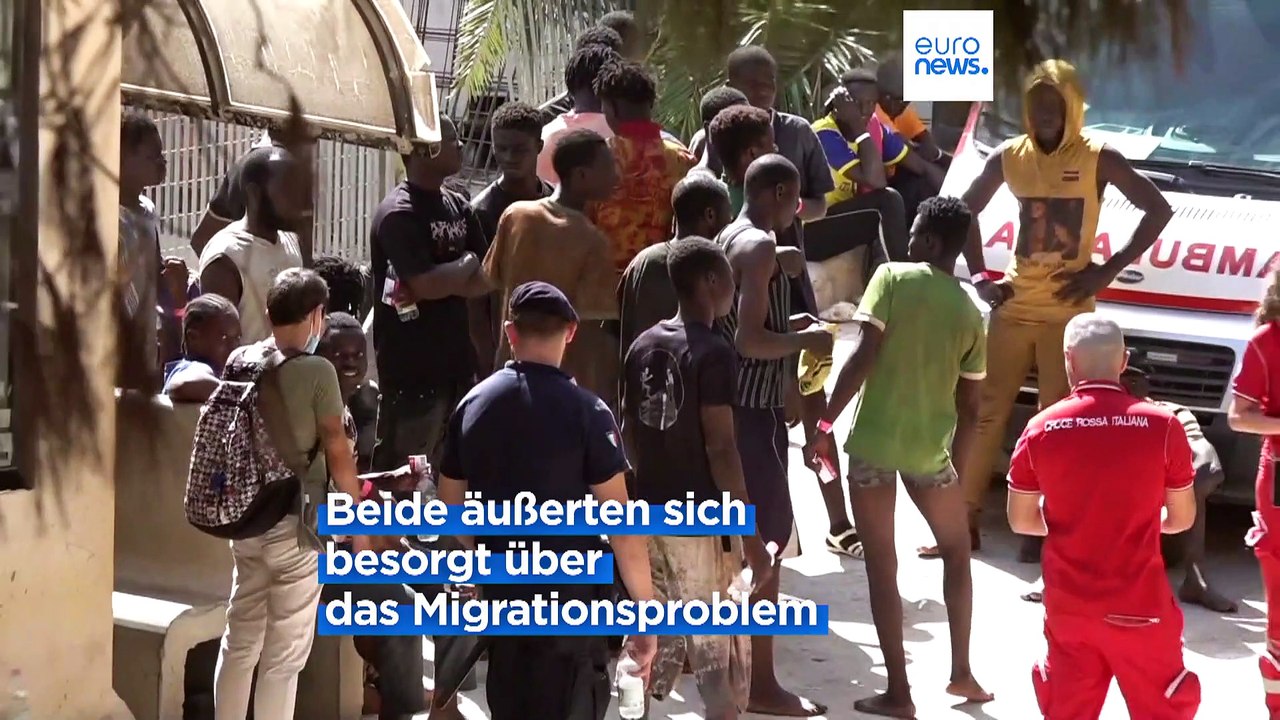 EU-Problem? Steinmeier berät auf Sizilien über Migration