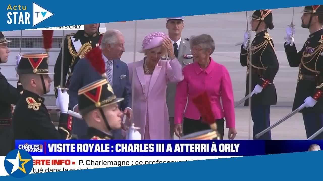 Charles III en France  looks coordonnées… ce clin d’oeil mode de la reine Camilla et Elisabeth Born