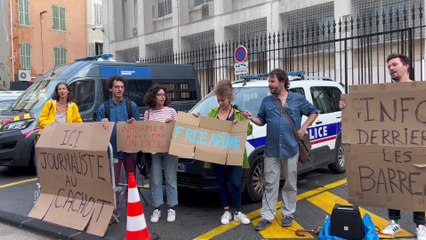 Ariane Lavrilleux en garde à vue à Marseille : nouvelle manifestation de soutien devant l'Evêché