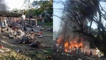 Grave atentado terrorista se registra en estación de Policía en el departamento del Cauca en Colombia