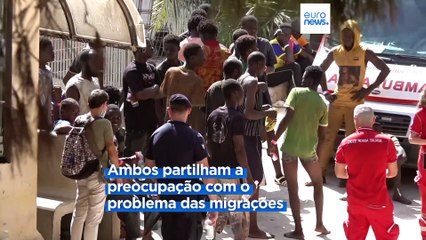 Steinmeier e Matarella focados numa solução europeia para os migrantes