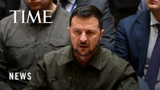 Ukraine President Zelenskyy to UN Security Council: 'Humankind no longer pins its hopes on the UN'