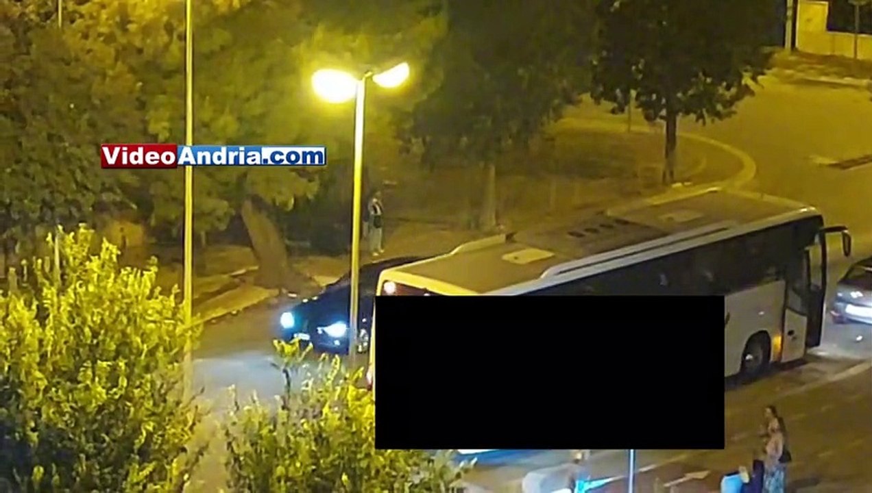 Andria: ingorghi e turisti a rischio investimenti per la mancanza di una vera area sosta bus turistici - video dal quartiere Europa