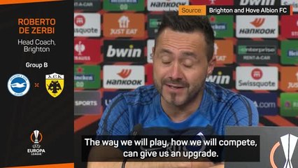 De Zerbi wants Brighton to keep their DNA ahead of European debut