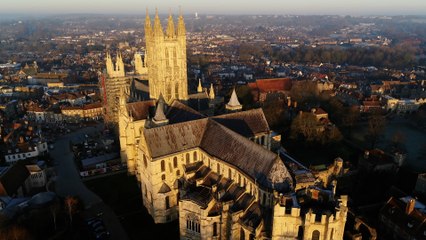 Scientists searching for space particles on Canterbury Cathedral's roof