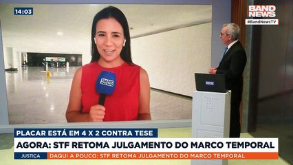 STF retoma julgamento do marco temporal | BandNews TV