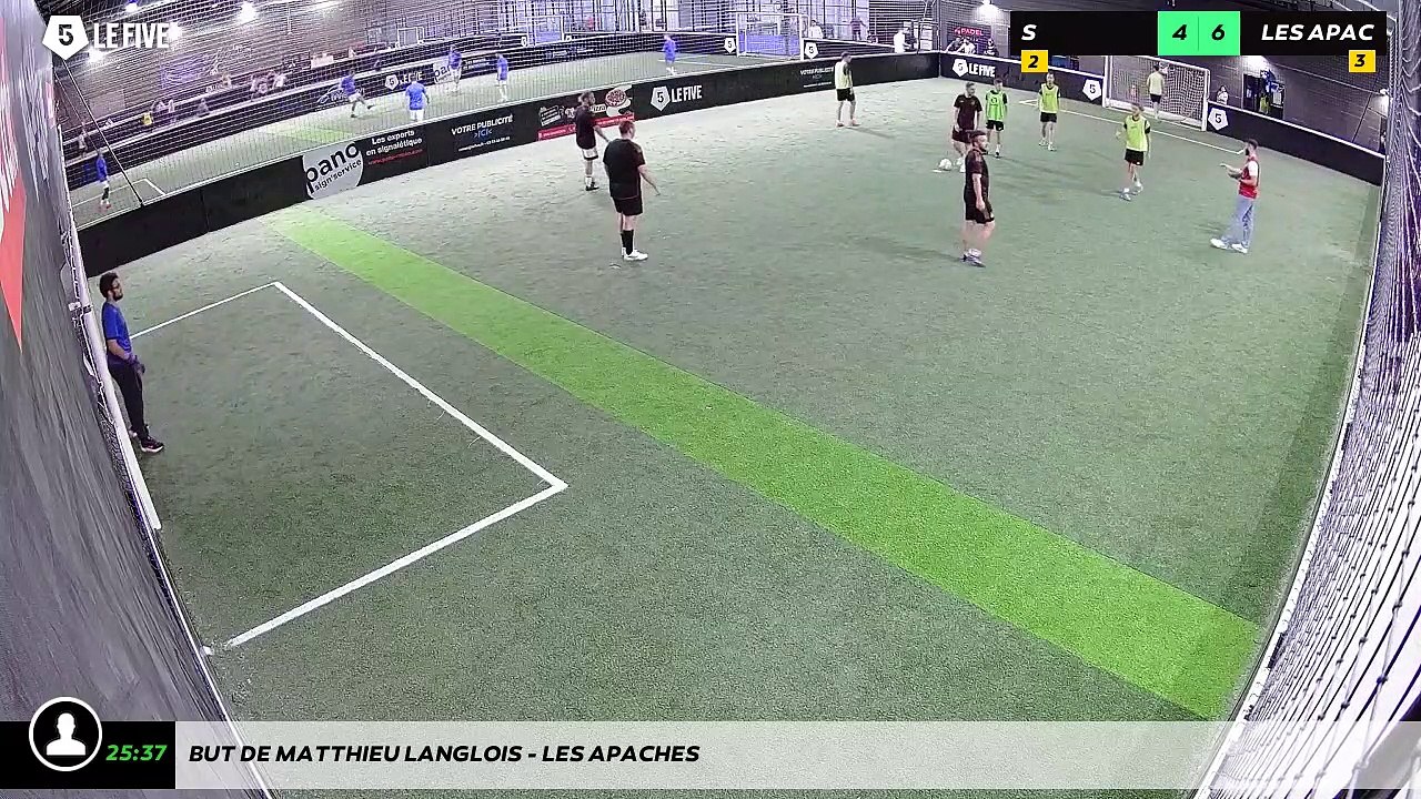 But de Matthieu Langlois - Les Apaches