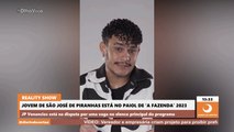 Jovem de São José de Piranhas está no paiol do reality show ‘A Fazenda’ 2023