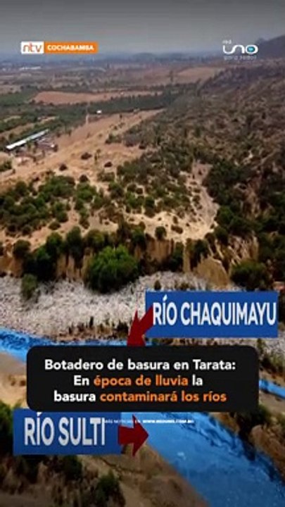 Botadero de basura en Tarata