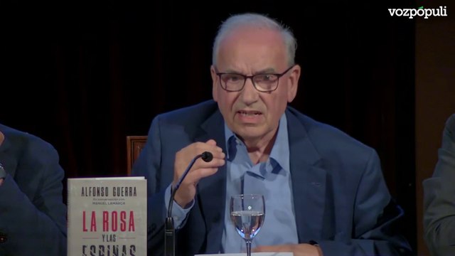 Alfonso Guerra sobre la amnistía: Es la humillación deliberada de la generación de la Transición