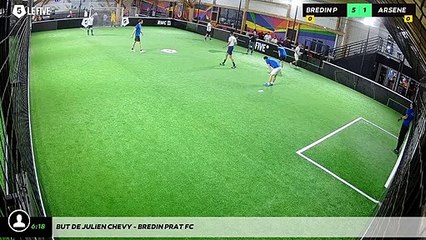 But de Julien CHEVY - BREDIN PRAT FC